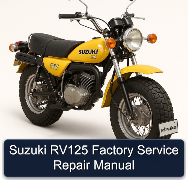 Suzuki RV125 Factory Service Repair Manual
