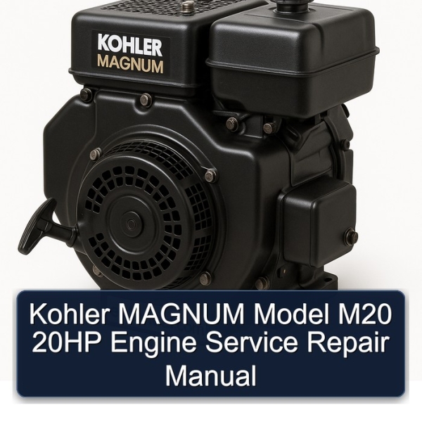 Kohler MAGNUM Model M20 20HP Engine Service Repair Manual