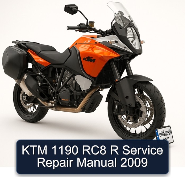 KTM 1190 RC8 R Service Repair Manual 2009