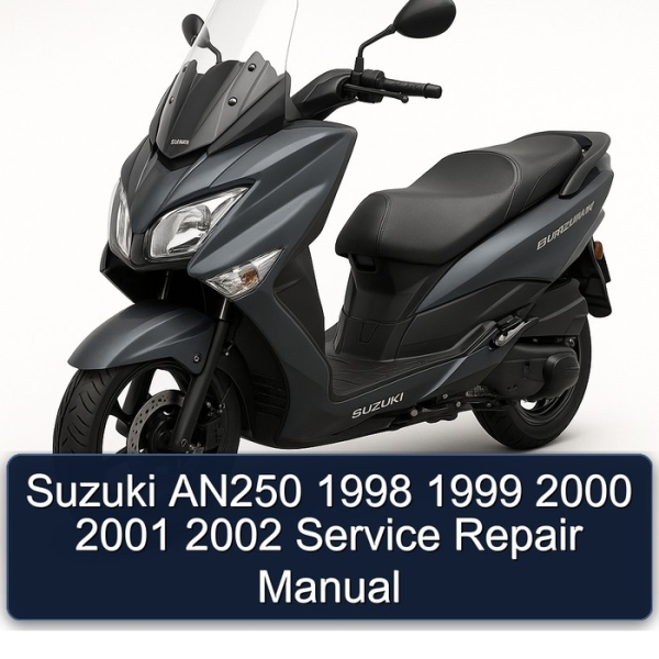 Suzuki AN250 1998 1999 2000 2001 2002 Service Repair Manual