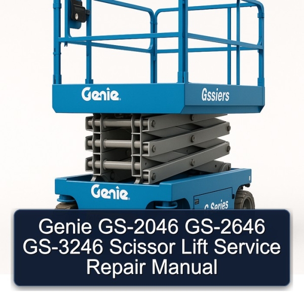 Genie GS-2046 GS-2646 GS-3246 Scissor Lift Service Repair Manual