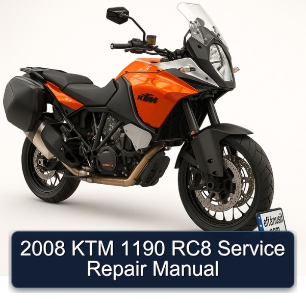 2008 KTM 1190 RC8 Service Repair Manual