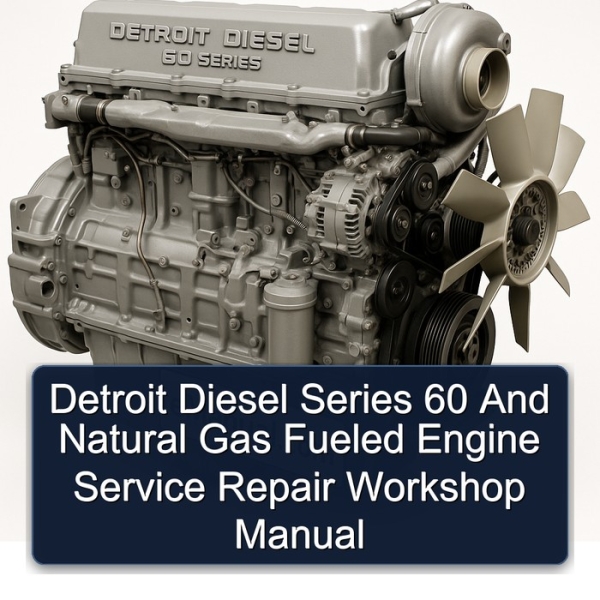 Detroit Diesel Series 60 And Natural Gas Fueled Engine Service Repair Workshop Manual