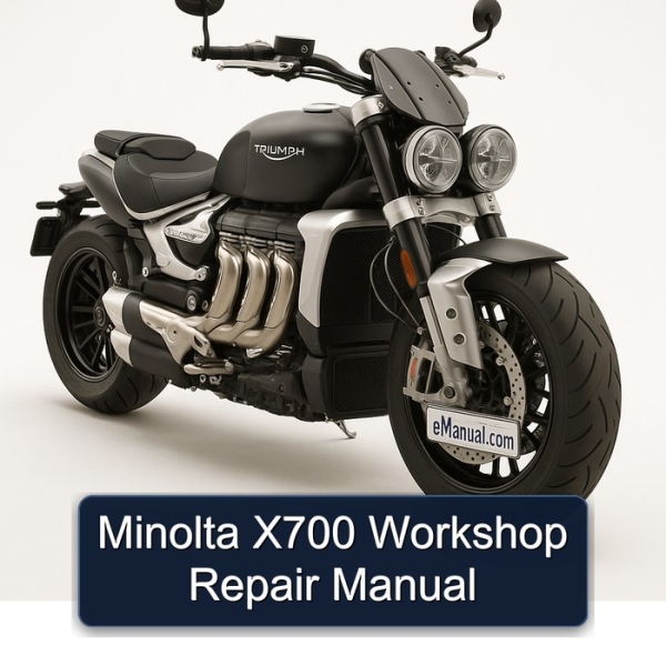 Minolta X700 Workshop Repair Manual