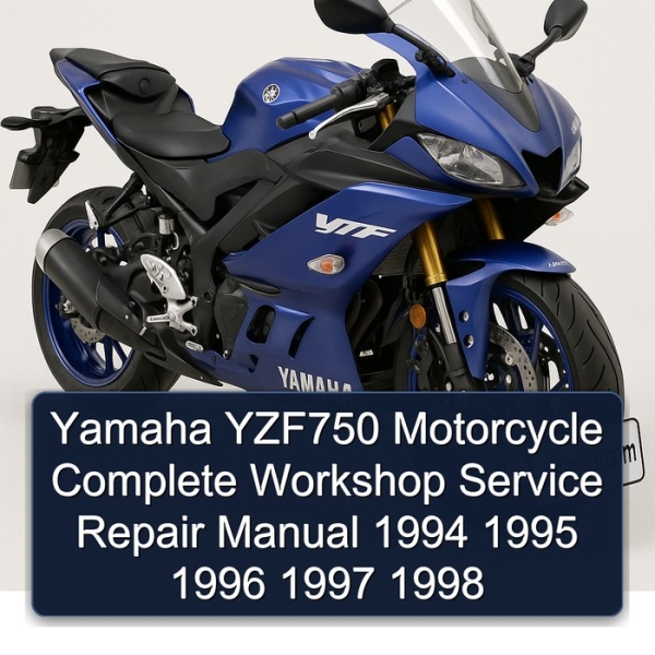 Yamaha YZF750 Motorcycle Complete Workshop Service Repair Manual 1994 1995 1996 1997 1998