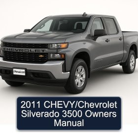 2011 CHEVY/Chevrolet Silverado 3500 Owners Manual