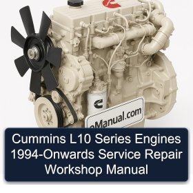 Cummins L10 Series Engines 1994-Onwards Service Repair Workshop Manual