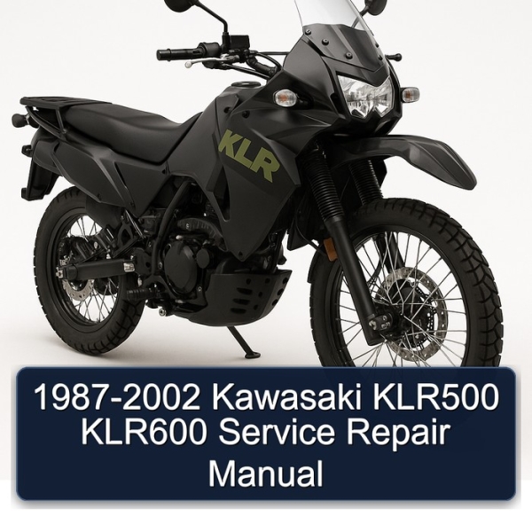 1987-2002 Kawasaki KLR500 KLR600 Service Repair Manual