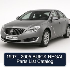 1997 - 2005 BUICK REGAL Parts List Catalog