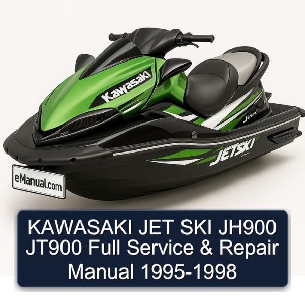 KAWASAKI JET SKI JH900 JT900 Full Service & Repair Manual 1995-1998