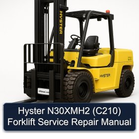 Hyster N30XMH2 (C210) Forklift Service Repair Manual