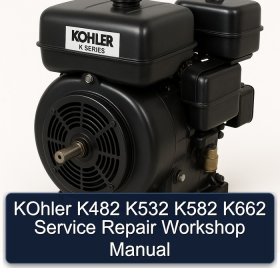 KOhler K482 K532 K582 K662 Service Repair Workshop Manual