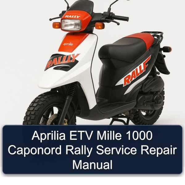 Aprilia ETV Mille 1000 Caponord Rally Service Repair Manual