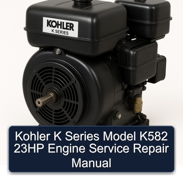 Kohler K Series Model K582 23HP Engine Service Repair Manual