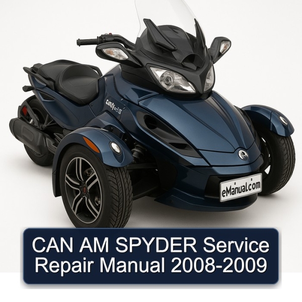 CAN AM SPYDER Service Repair Manual 2008-2009