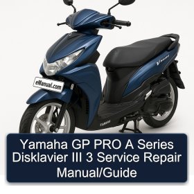 Yamaha GP PRO A Series Disklavier III 3 Service Repair Manual/Guide