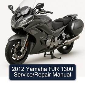 2012 Yamaha FJR 1300 Service/Repair Manual