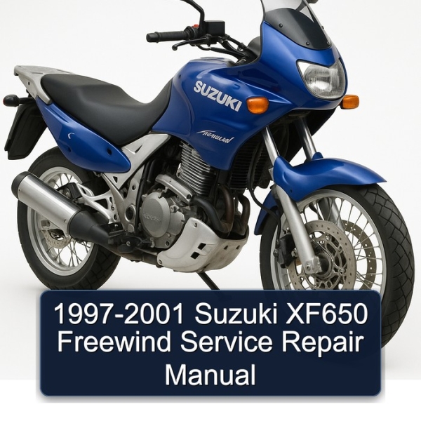 1997-2001 Suzuki XF650 Freewind Service Repair Manual