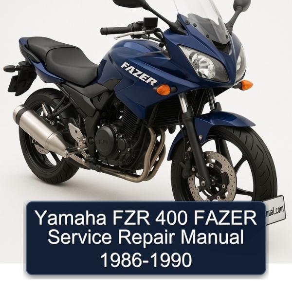 Yamaha FZR 400 FAZER Service Repair Manual 1986-1990