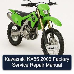 Kawasaki KX85 2006 Factory Service Repair Manual