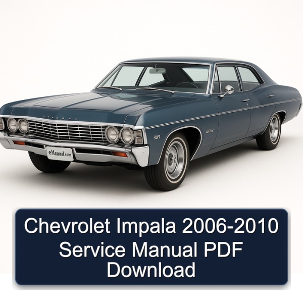 Chevrolet Impala 2006-2010 Service Manual PDF Download
