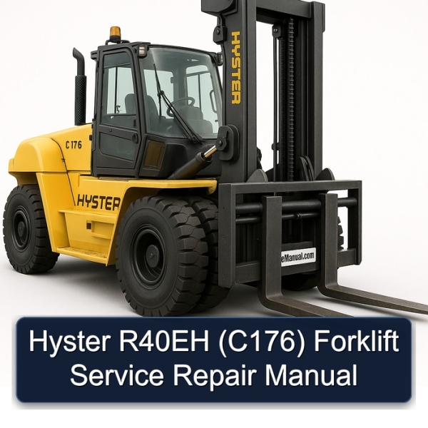 Hyster R40EH (C176) Forklift Service Repair Manual
