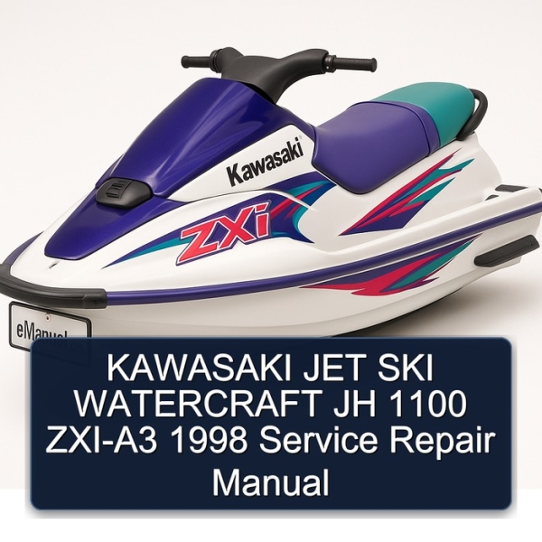 KAWASAKI JET SKI WATERCRAFT JH 1100 ZXI-A3 1998 Service Repair Manual