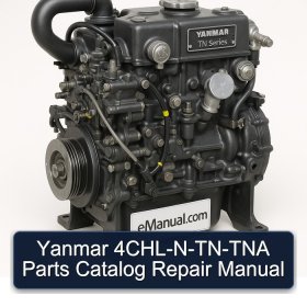 Yanmar 4CHL-N-TN-TNA Parts Catalog Repair Manual