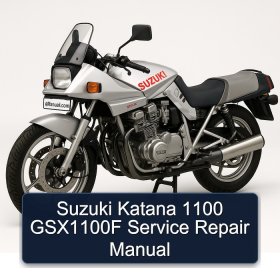 Suzuki Katana 1100 GSX1100F Service Repair Manual