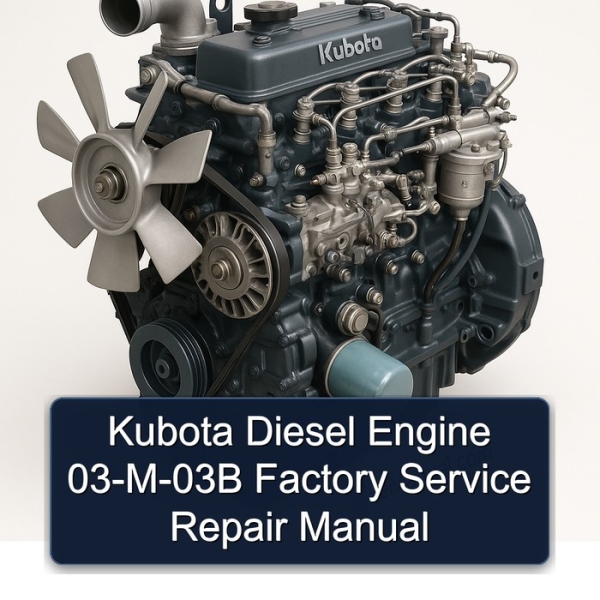 Kubota Diesel Engine 03-M-03B Factory Service Repair Manual