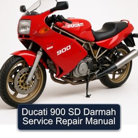 Ducati 900 SD Darmah Service Repair Manual