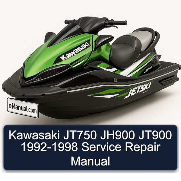 Kawasaki JT750 JH900 JT900 1992-1998 Service Repair Manual