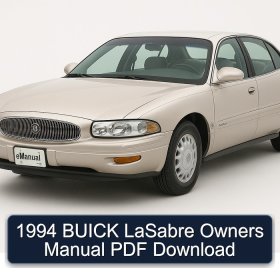 1994 BUICK LaSabre Owners Manual PDF Download