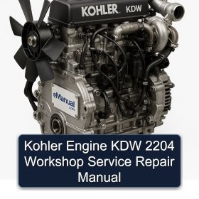 Kohler Engine KDW 2204 Workshop Service Repair Manual