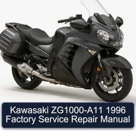 Kawasaki ZG1000-A11 1996 Factory Service Repair Manual