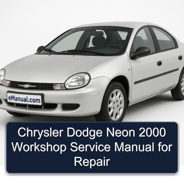 Chrysler Dodge Neon 2000 Workshop Service Manual for Repair