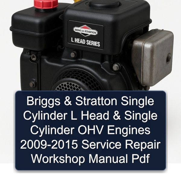 Briggs & Stratton Single Cylinder L Head & Single Cylinder OHV Engines 2009-2015 Service Repair Workshop Manual Pdf
