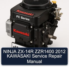 NINJA ZX-14R ZZR1400 2012 KAWASAKI Service Repair Manual