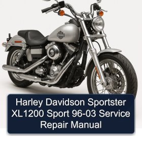 Harley Davidson Sportster XL1200 Sport 96-03 Service Repair Manual