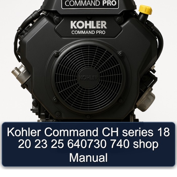 Kohler Command CH series 18 20 23 25 640730 740 shop Manual