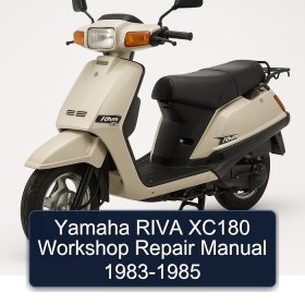 Yamaha RIVA XC180 Workshop Repair Manual 1983-1985