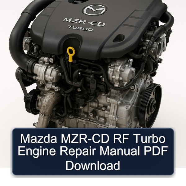 Mazda MZR-CD RF Turbo Engine Repair Manual PDF Download