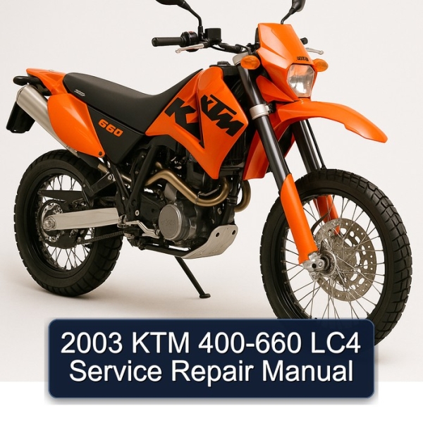 2003 KTM 400-660 LC4 Service Repair Manual
