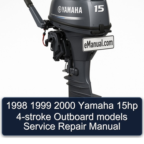 1998 1999 2000 Yamaha 15hp 4-stroke Outboard models Service Repair Manual