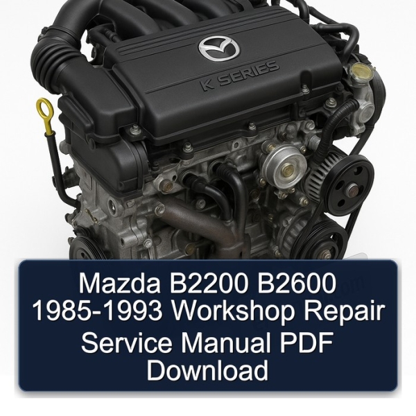 Mazda B2200 B2600 1985-1993 Workshop Repair Service Manual PDF Download