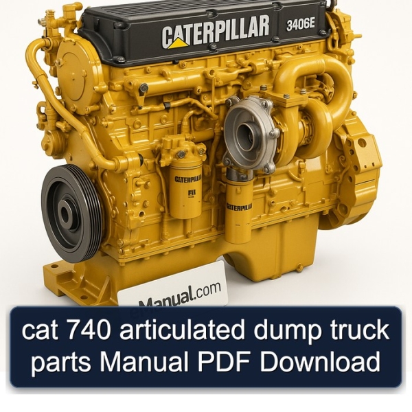 cat 740 articulated dump truck parts Manual PDF Download