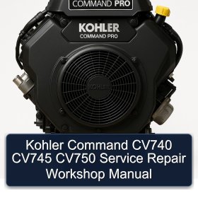 Kohler Command CV740 CV745 CV750 Service Repair Workshop Manual