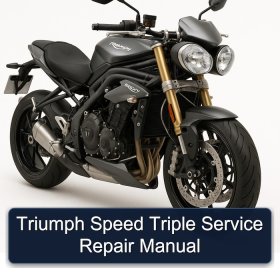 Triumph Speed Triple Service Repair Manual