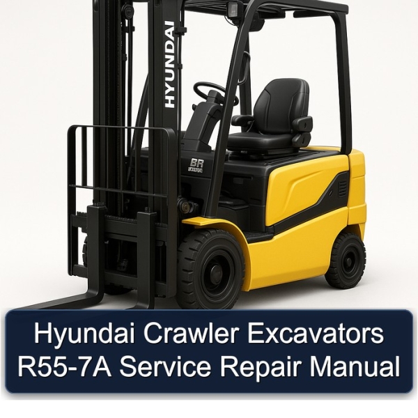 Hyundai Crawler Excavators R55-7A Service Repair Manual