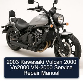 2003 Kawasaki Vulcan 2000 Vn2000 VN-2000 Service Repair Manual
